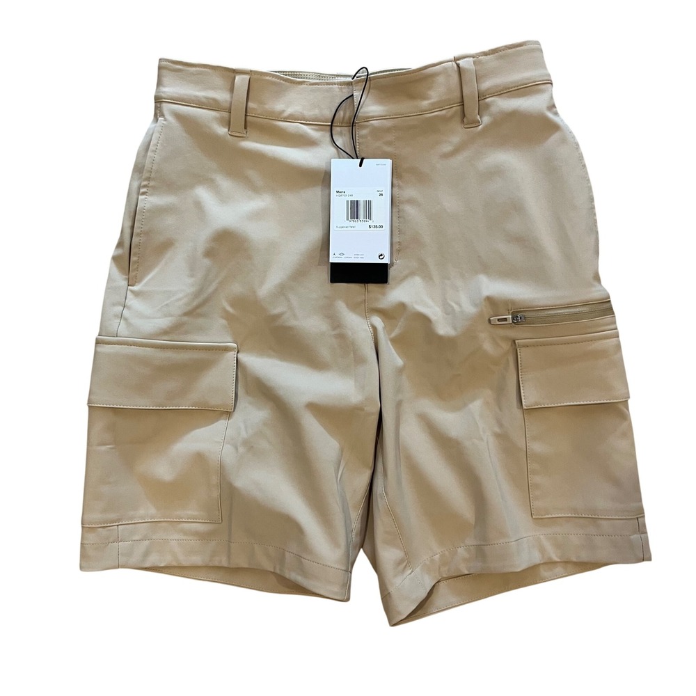 Jordan Golf Mens Cargo‎ Shorts Tan Khaki Size 28 HQ8703-248 New